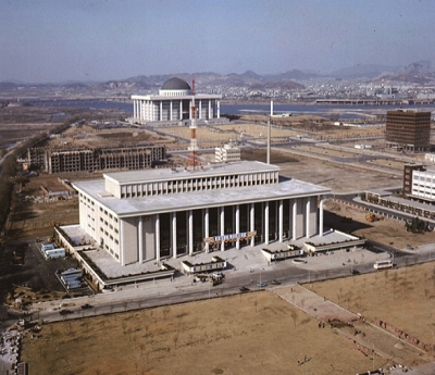 1976년 KBS 준공 당시 모습 (출처 : 국가기록원, 제공 : 서울시)
