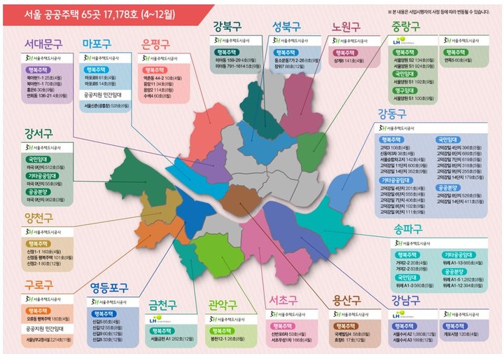정부가 중산층을 위한 30평형대 공공임대 주택 공급에 나선다. 2020 서울 공공주택 임대 계획 (이미지 : 마이홈)