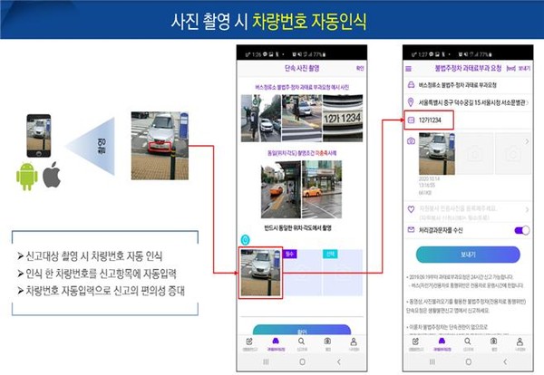 '서울 스마트 불편신고 앱' 개선 내용 (출처=서울시)