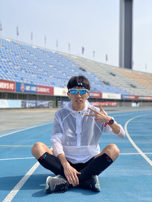 사진=김영진 국가대표 육상 선수 겸 코치