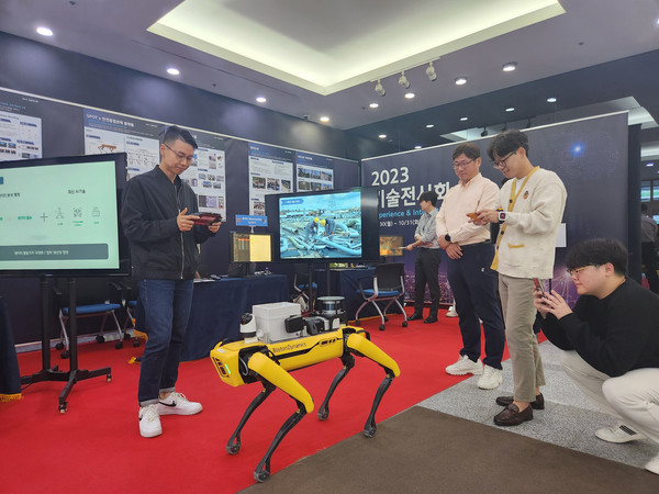 현대엔지니어링  '2023 스마트 건설 기술 전시회' 개최(사진=현대엔지니어링)